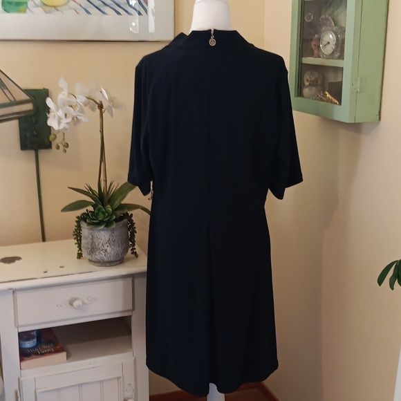 NWT Tommy Hilfiger Black Knit Dress - Picture 7 of 11